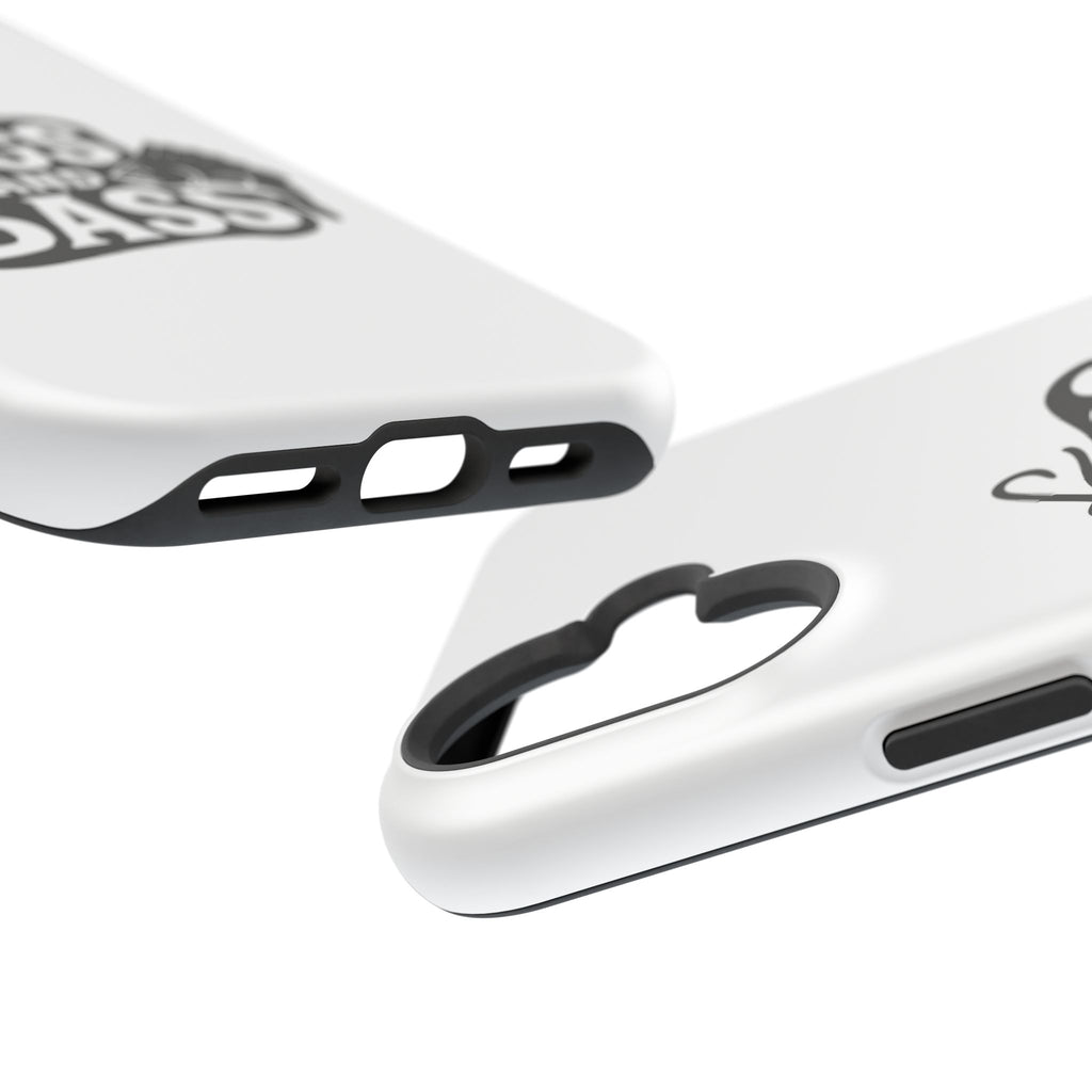 Fishing Enthusiast Impact-Resistant Phone Case - "Jigs and Bass" Design