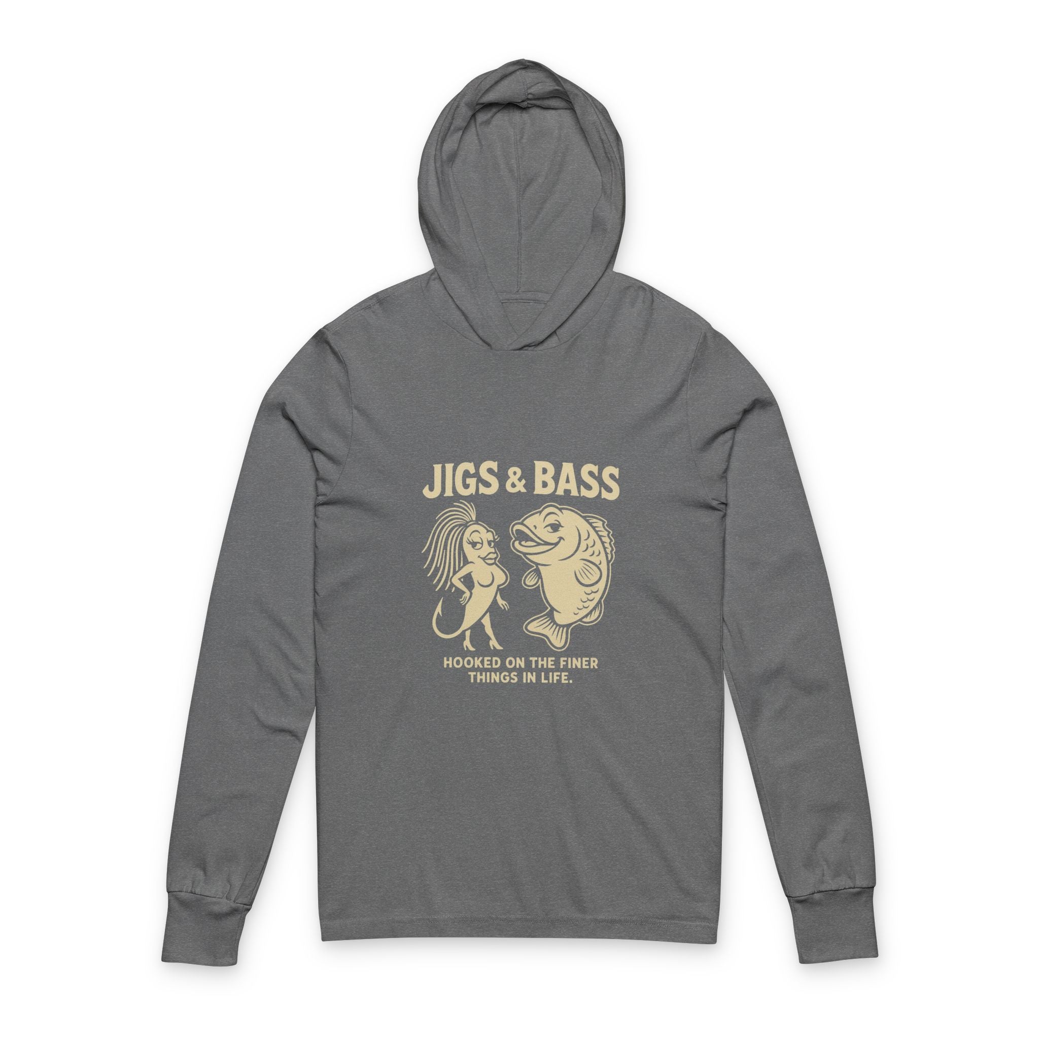 Unisex Hooded Long Sleeve Tee