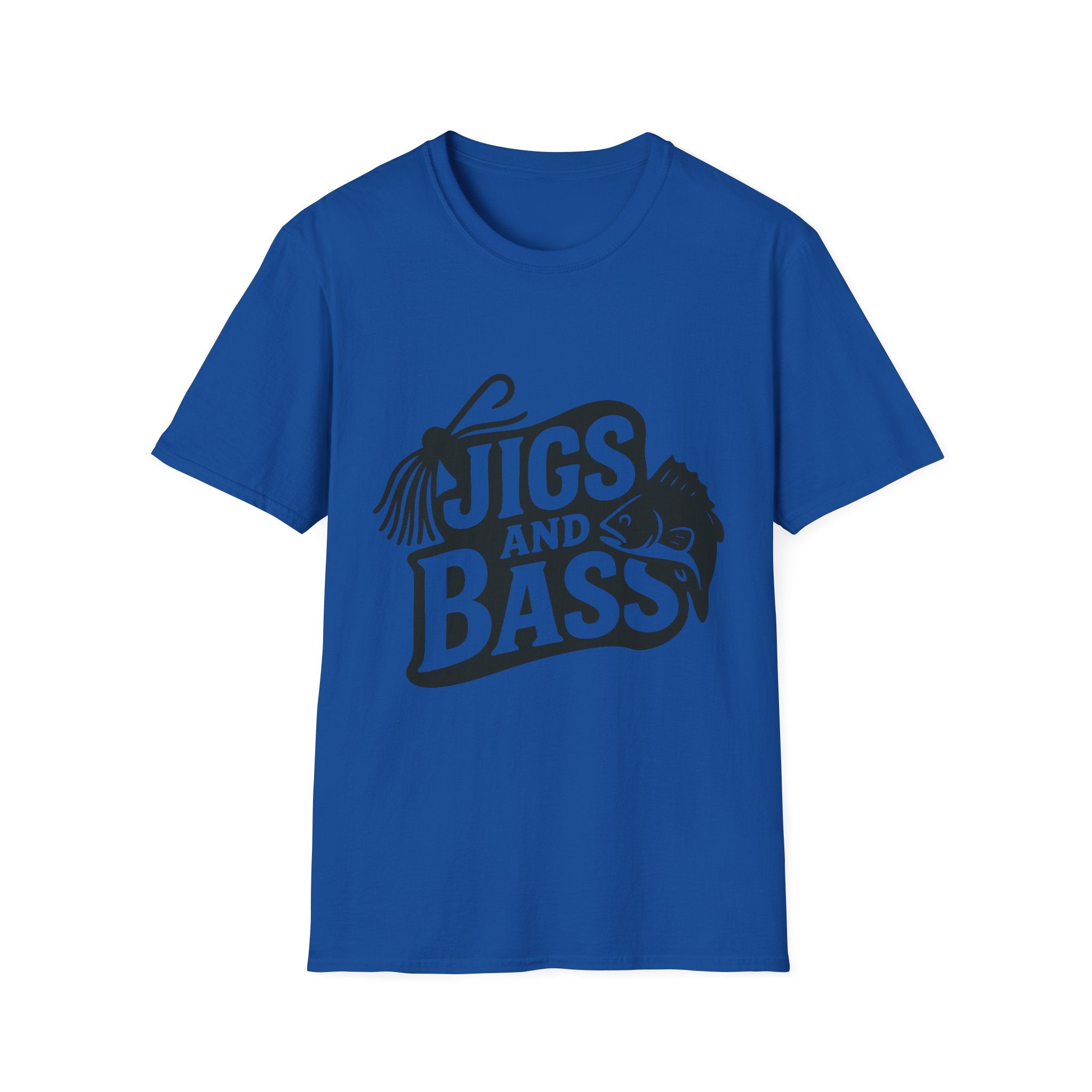 Jigs and Bass Fishing T-Shirt for Anglers