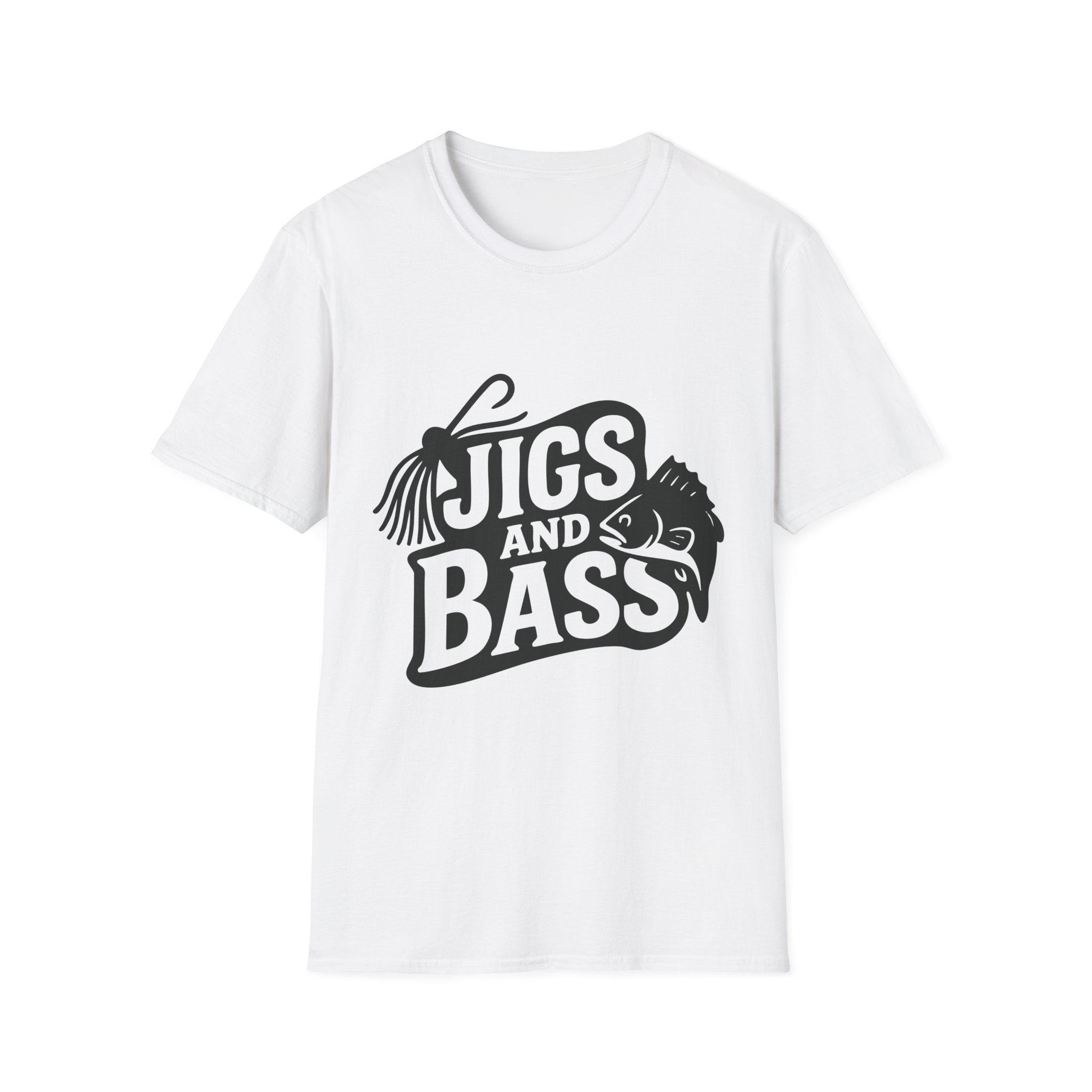 Jigs and Bass Fishing T-Shirt for Anglers