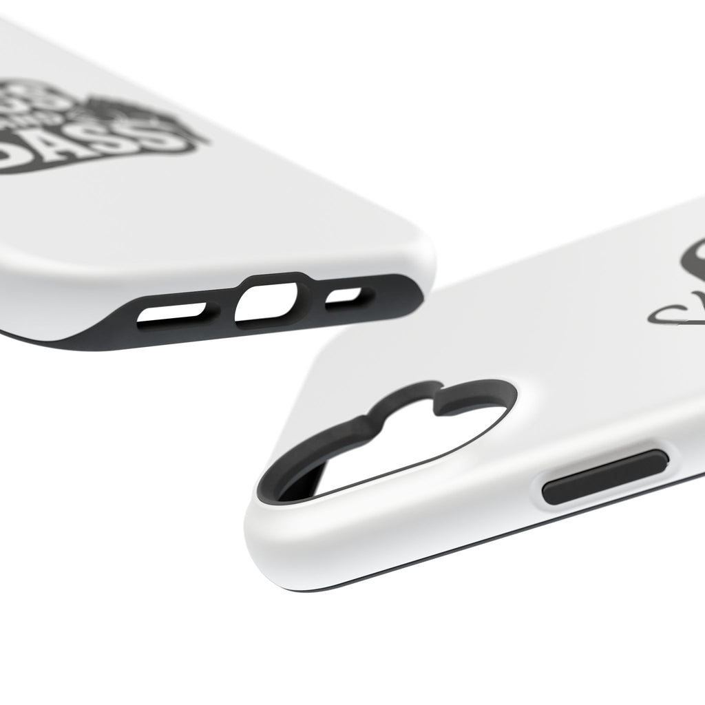 Fishing Enthusiast Impact-Resistant Phone Case - "Jigs and Bass" Design