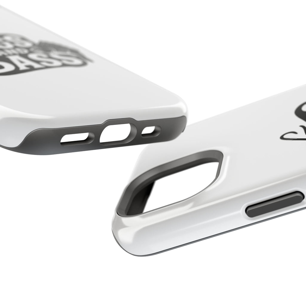 Fishing Enthusiast Impact-Resistant Phone Case - "Jigs and Bass" Design