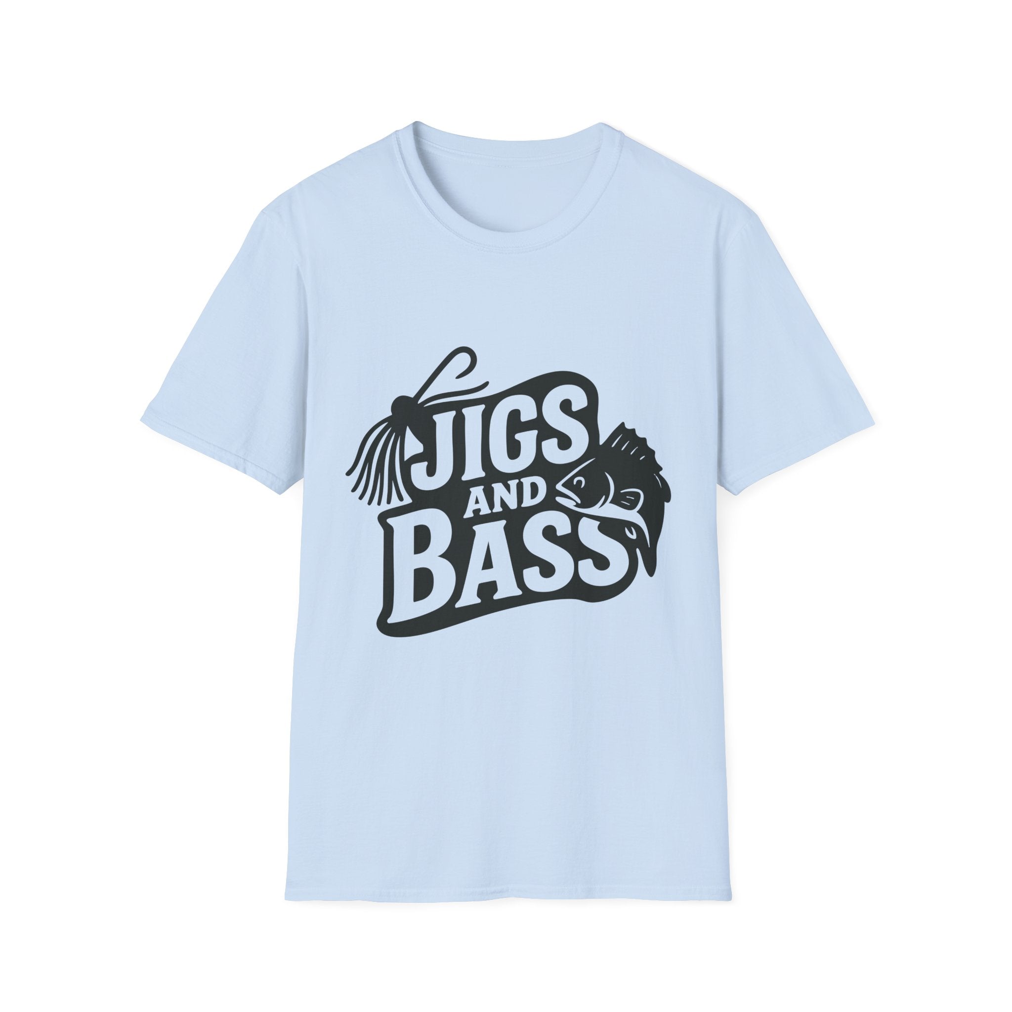 Jigs and Bass Fishing T-Shirt for Anglers