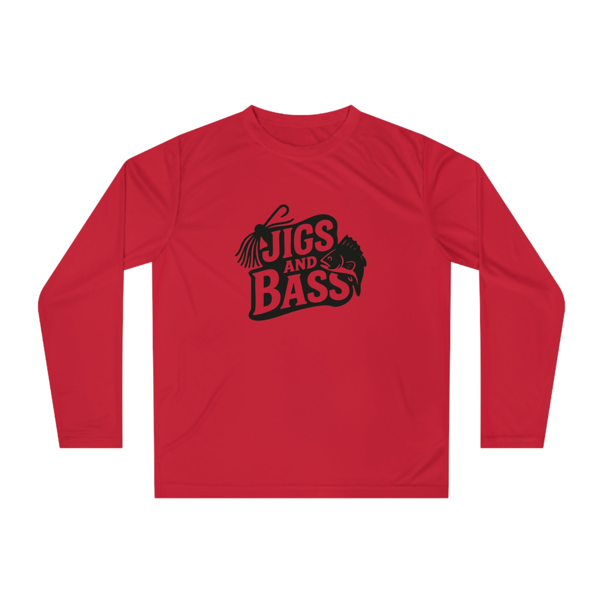 Jigs and Bass Long Sleeve Performance Shirt