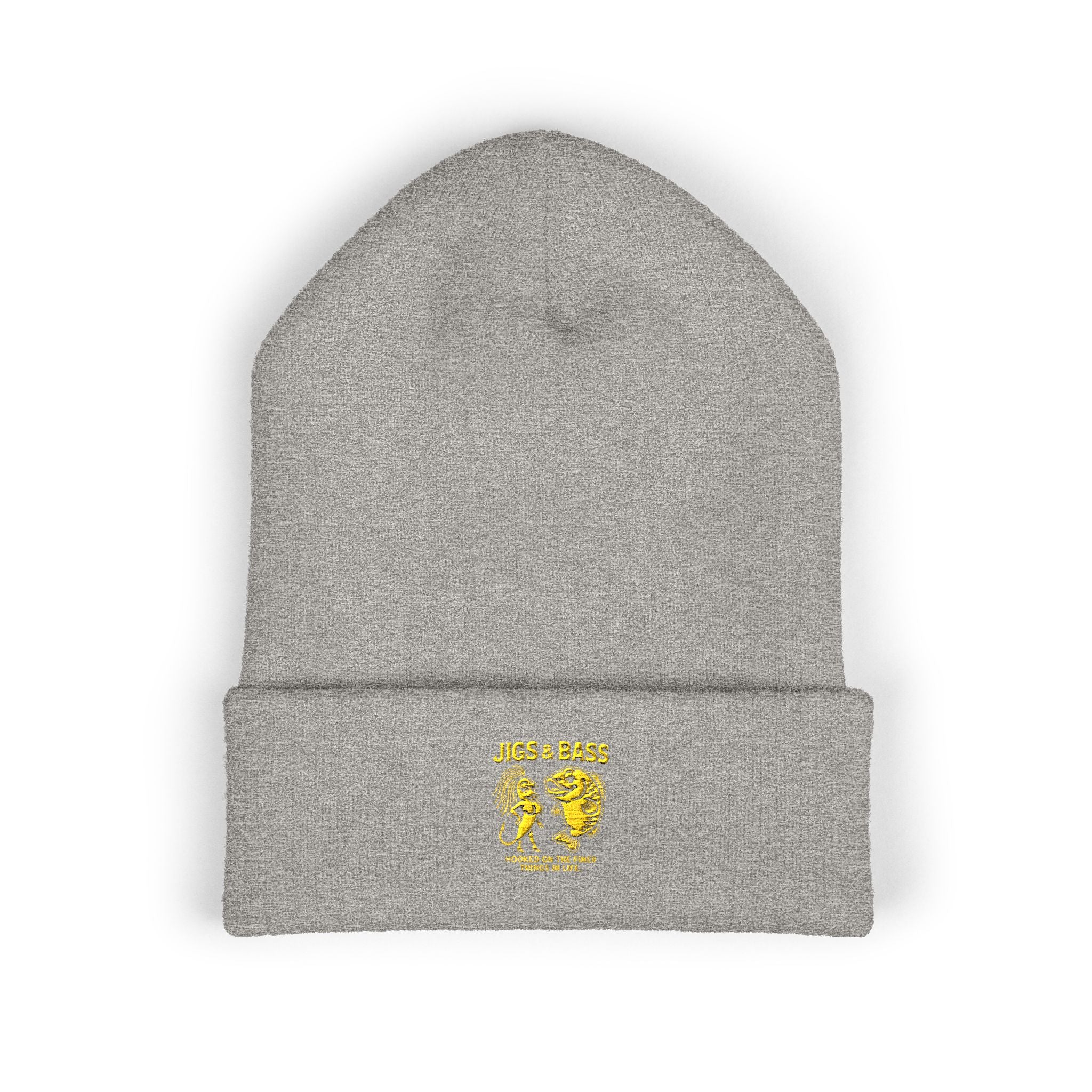 Embroidered Classic Cuffed Beanie - Perfect for Outdoor Adventures & Casual Style