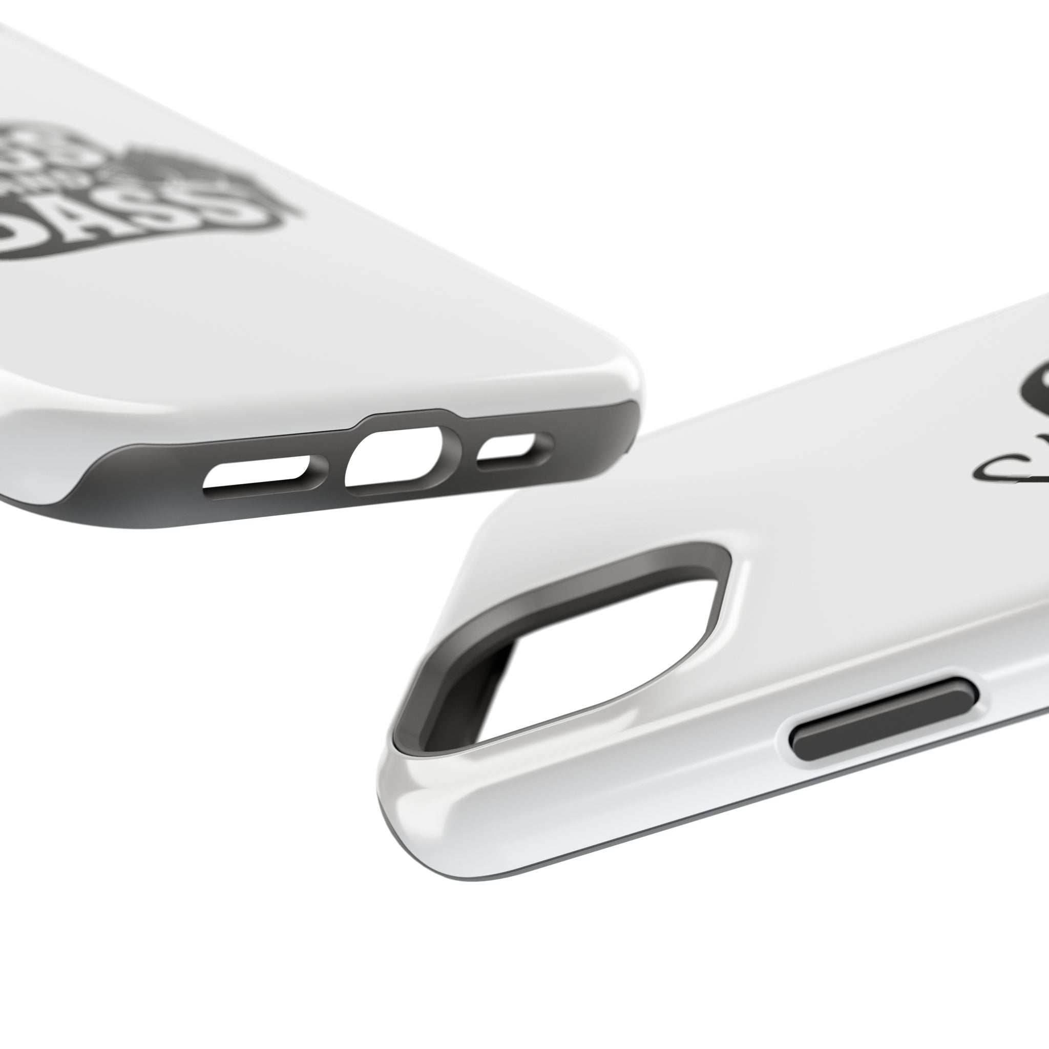 Fishing Enthusiast Impact-Resistant Phone Case - "Jigs and Bass" Design